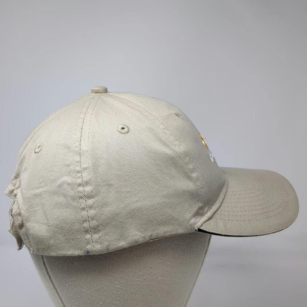 Port & Company Baseball Cap Beige One Size Roaring Springs Water Park Logo Hat View 6